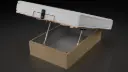 RV Smart Bed with Motorized Storage System